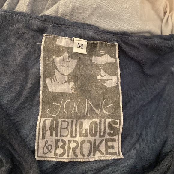 Young Fabulous & Broke Ombre Keyhole Halter Maxi Dress - Picture 4 of 7